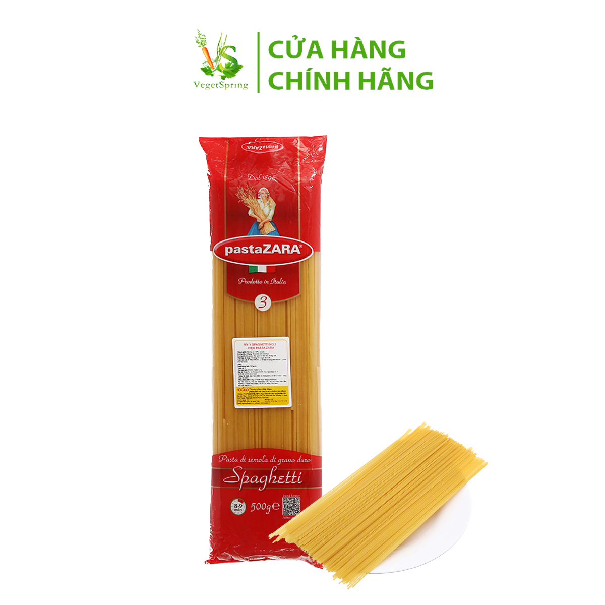 Mì Ý PastaZARA 500g