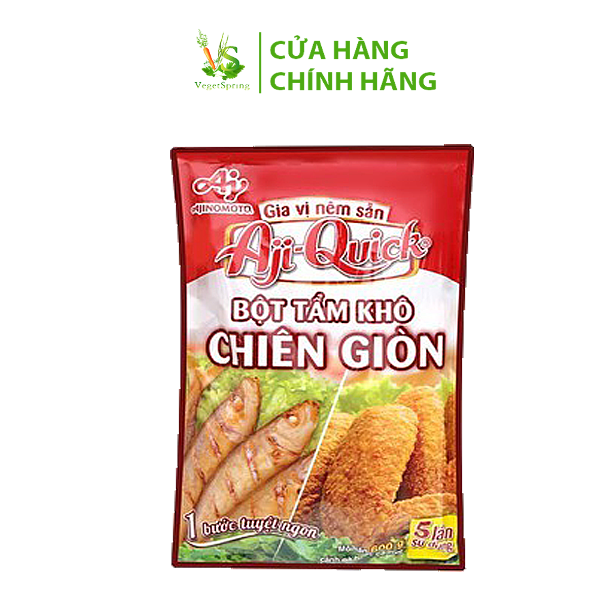 Bột Tẩm Khô Chiên Giòn Aji Quick 42gr