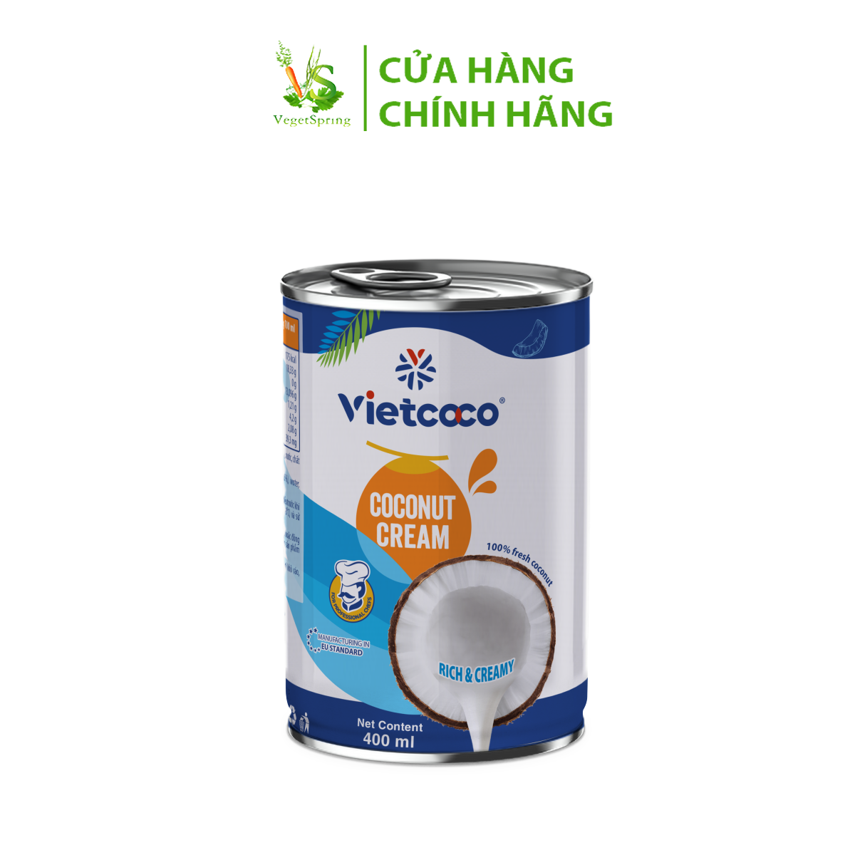 Nước Cốt Dừa Tươi Vietcoco 400ml
