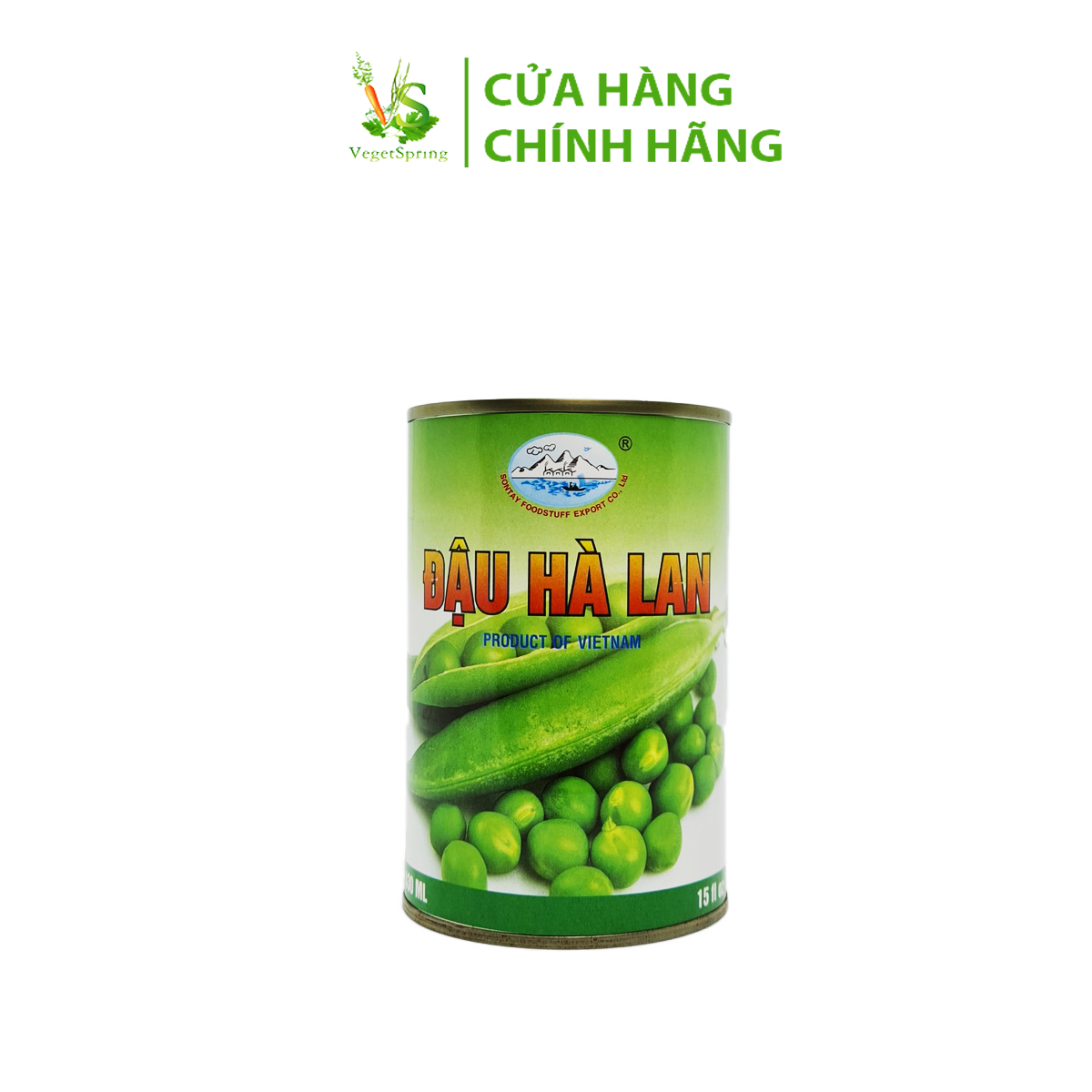 Đậu Hà Lan Đóng Lon Sơn Tây 425g
