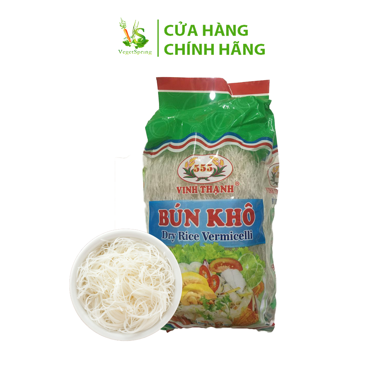 Bún Gạo Khô Vinh Thạnh 555 - 500g