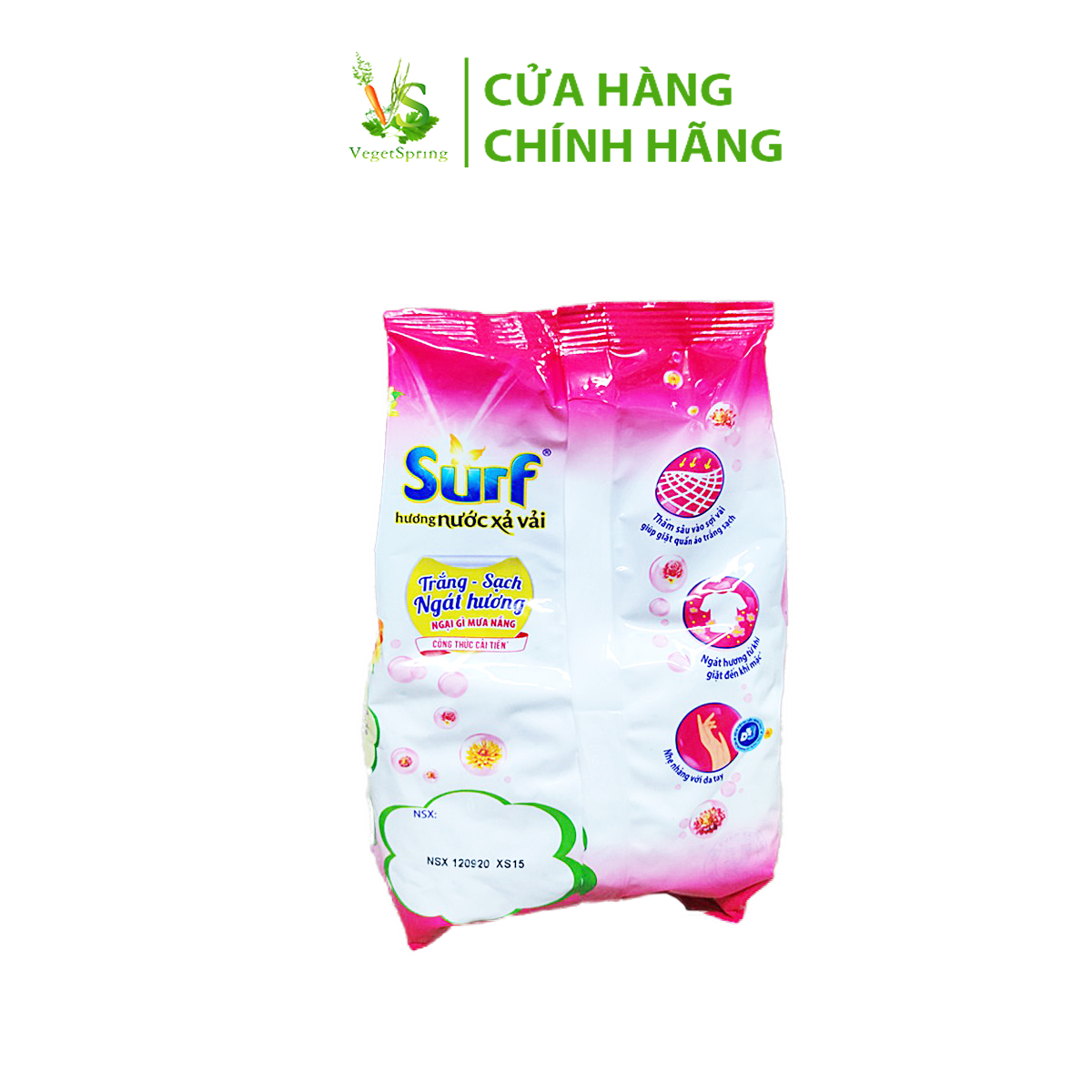 Bột Giặt Surf Hương Nước Xả Vải 380g