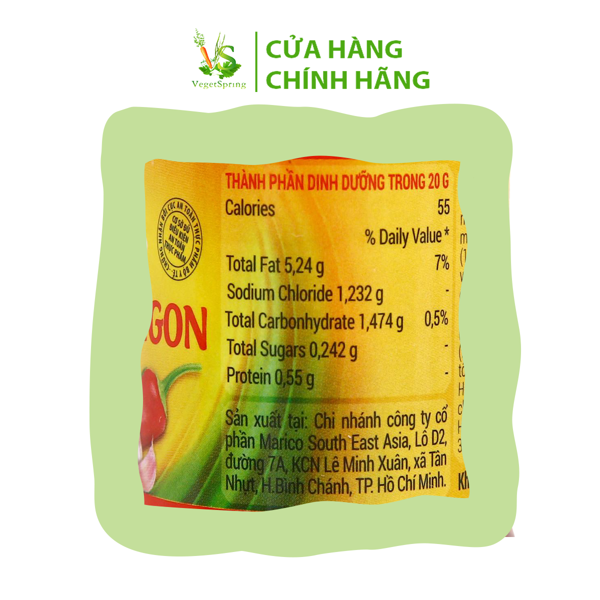 Ớt Sa Tế Tôm Thuận Phát 85g